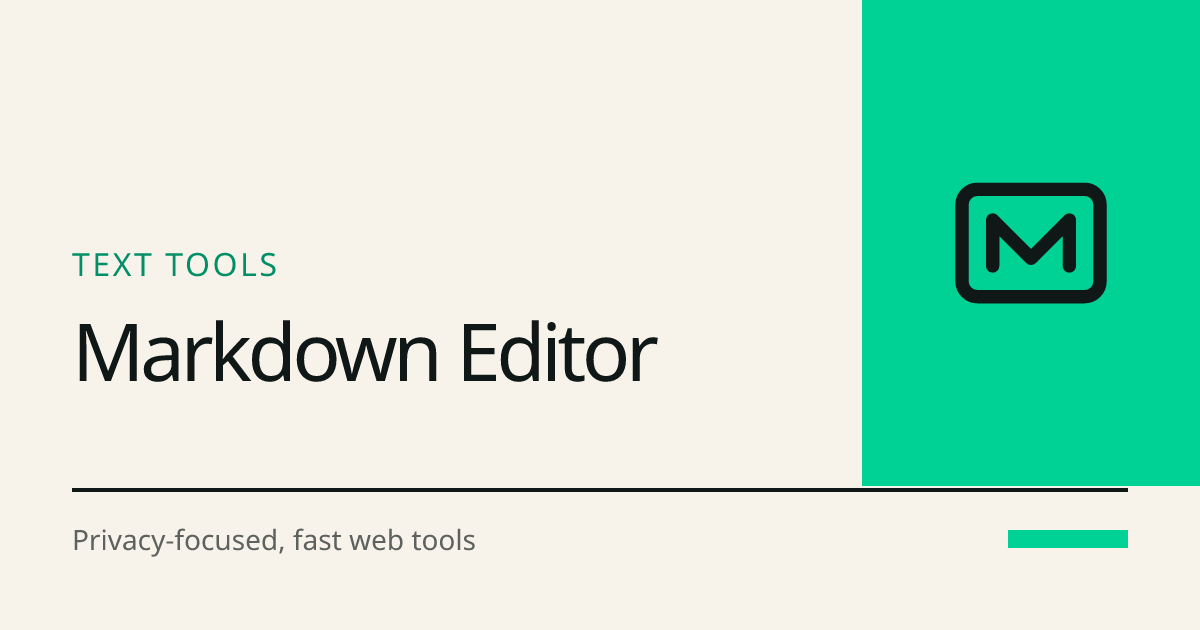 Online Markdown Editor | Terkip